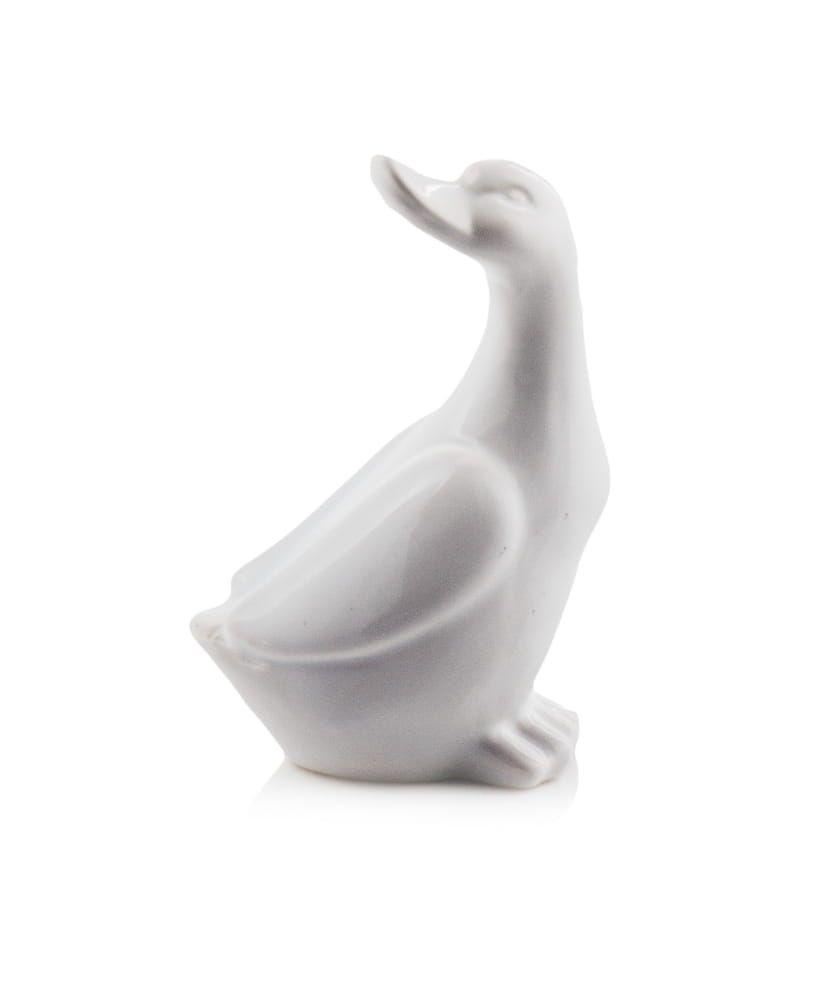 Ceramic figurine in the shape of a duck - white - EASTER collection