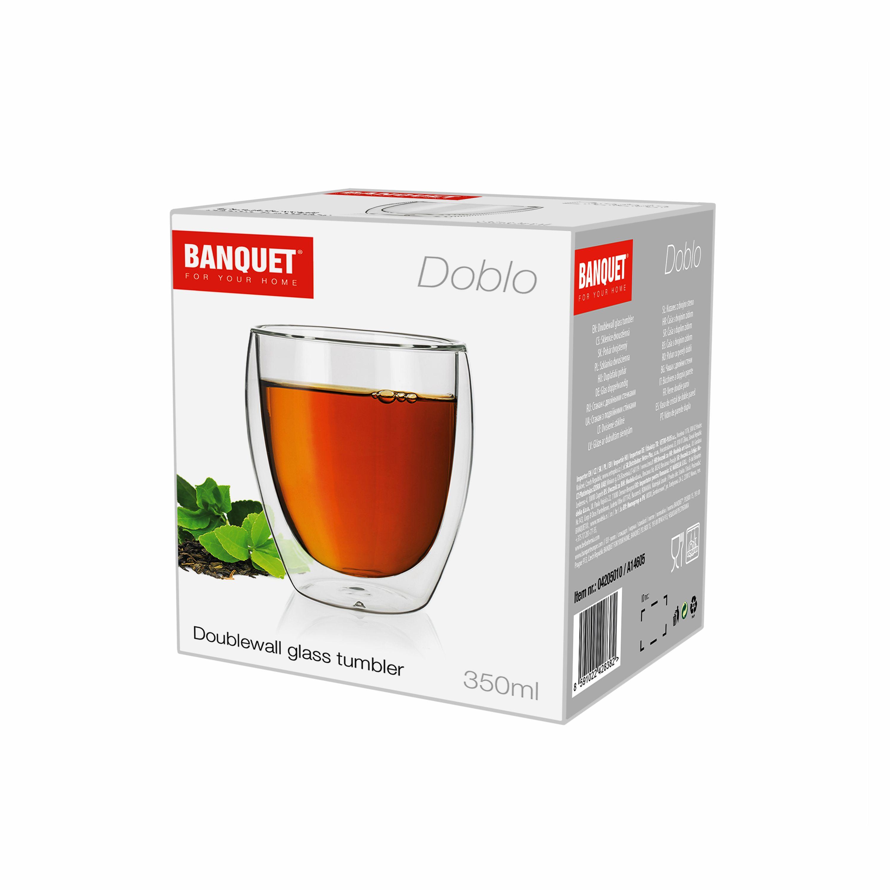 Double wall cup DOBLO 350ml