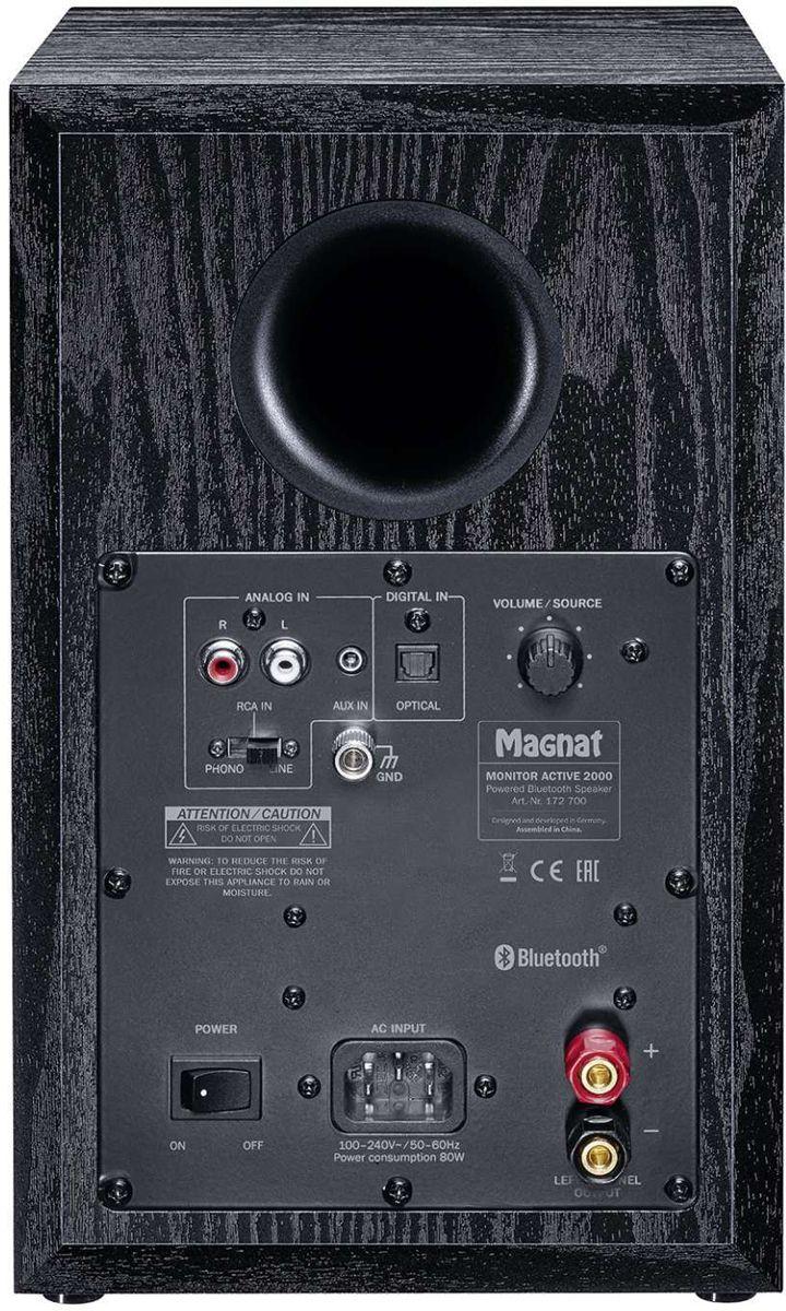 Magnat Monitor Active 2000 2-way Black Wired & Wireless 70 W