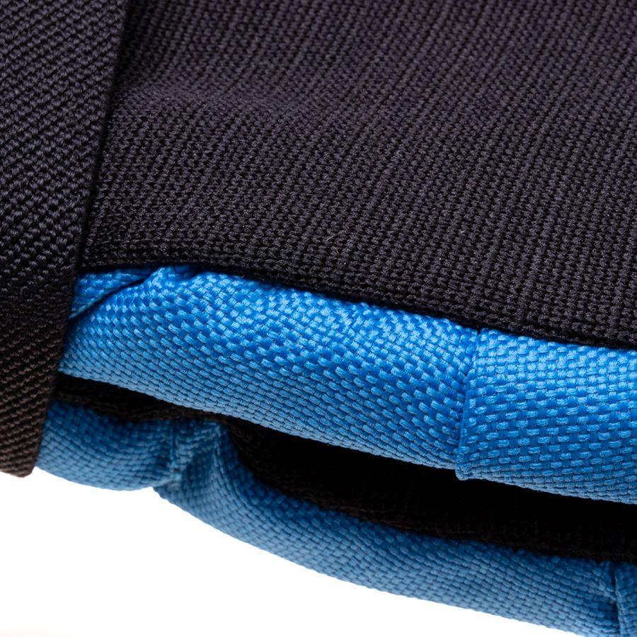 Helmet + protectors for skates / skateboard / bike - blue, size M 