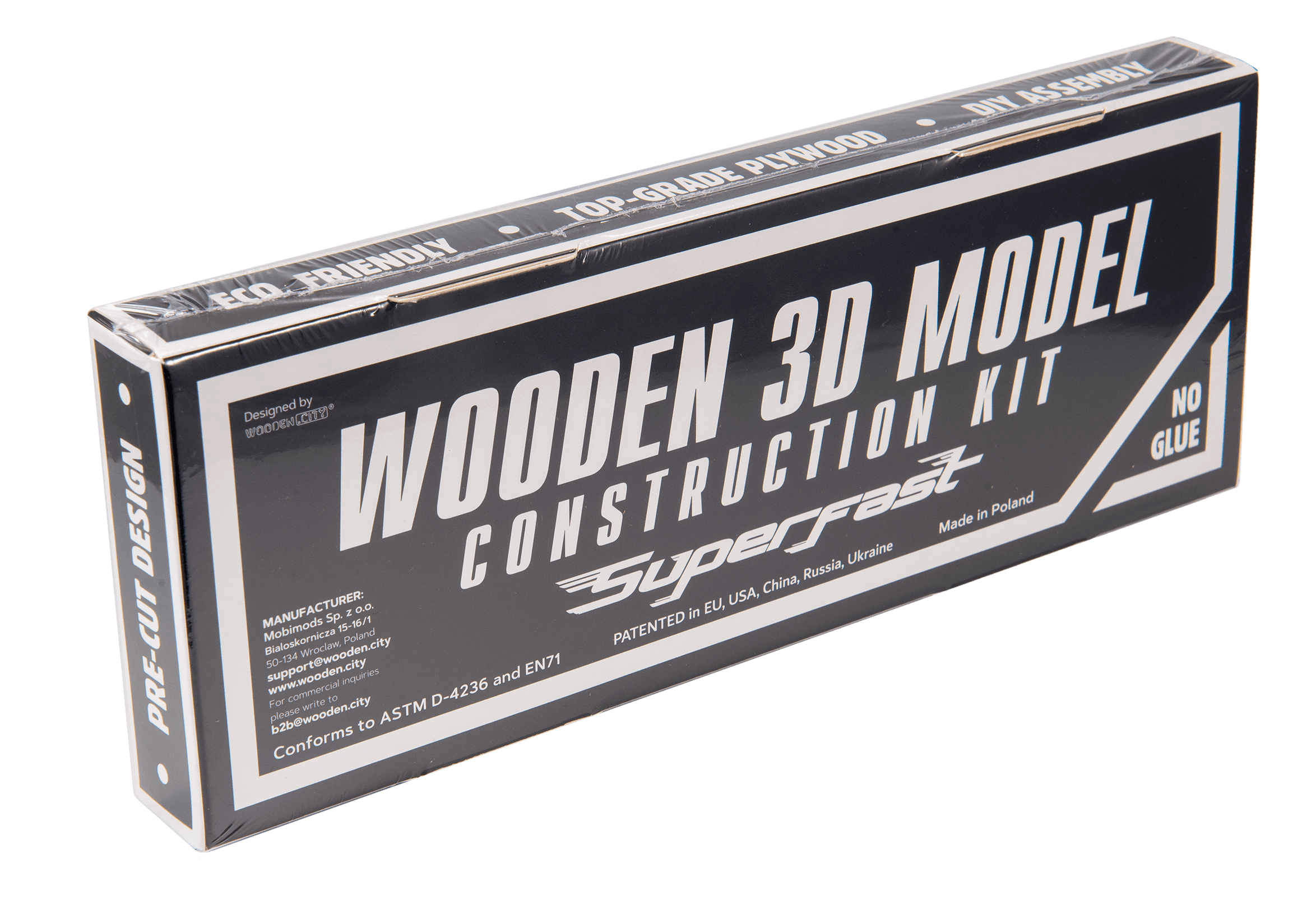 Wooden 3D Puzzle - Monster Truck Model 5